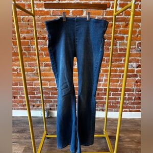 We The Free Dark Blue Flare Jeans